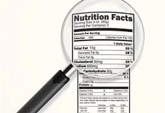 Food product labels.