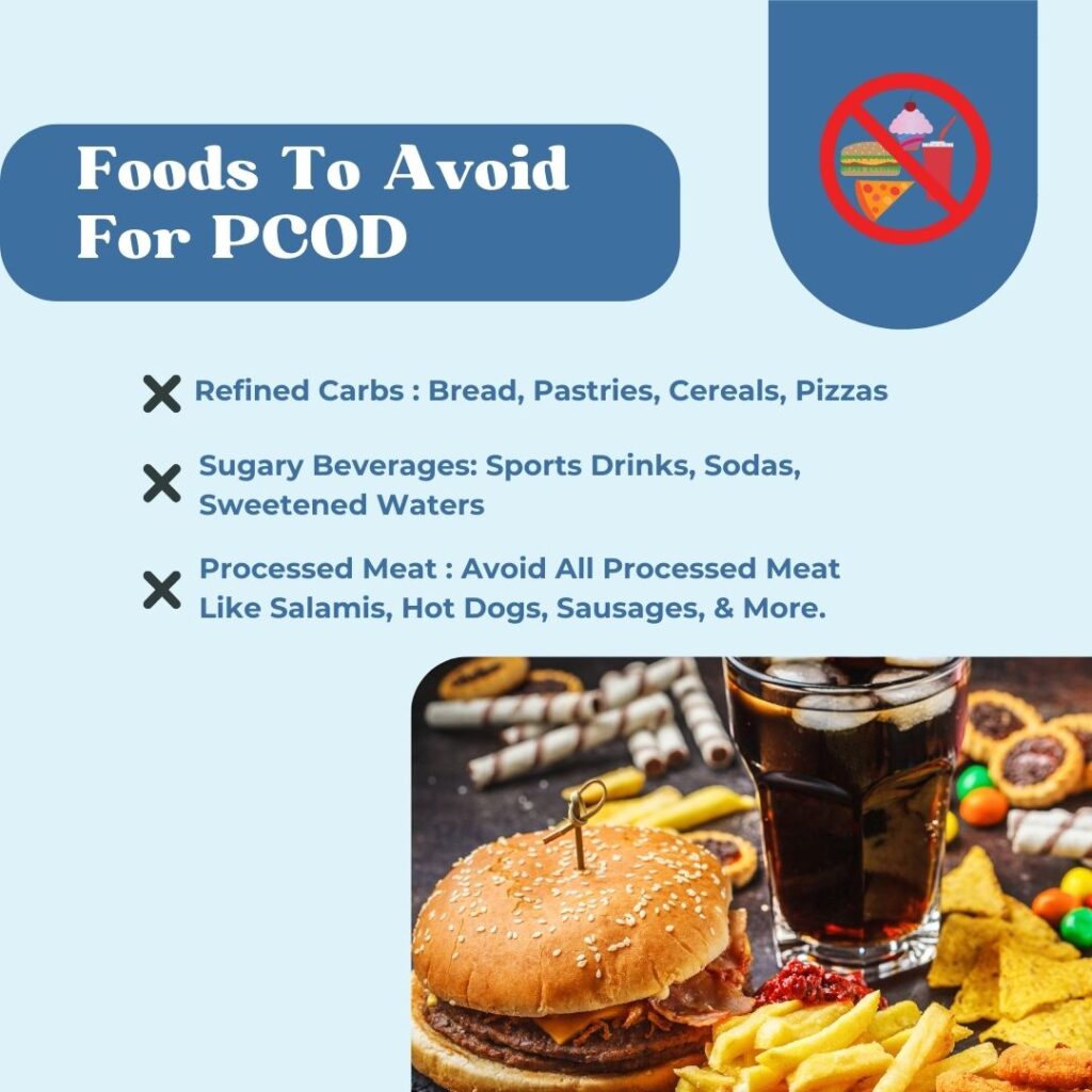 food to avoid for pcod