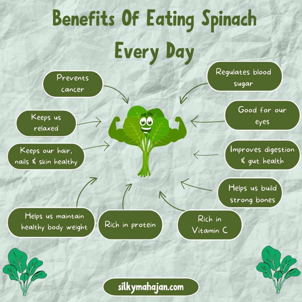 Benefits of eating spinach everyday