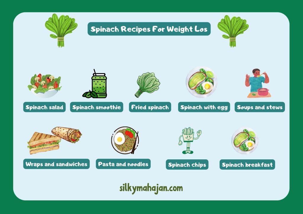Spinach Recipes For Weight Loss