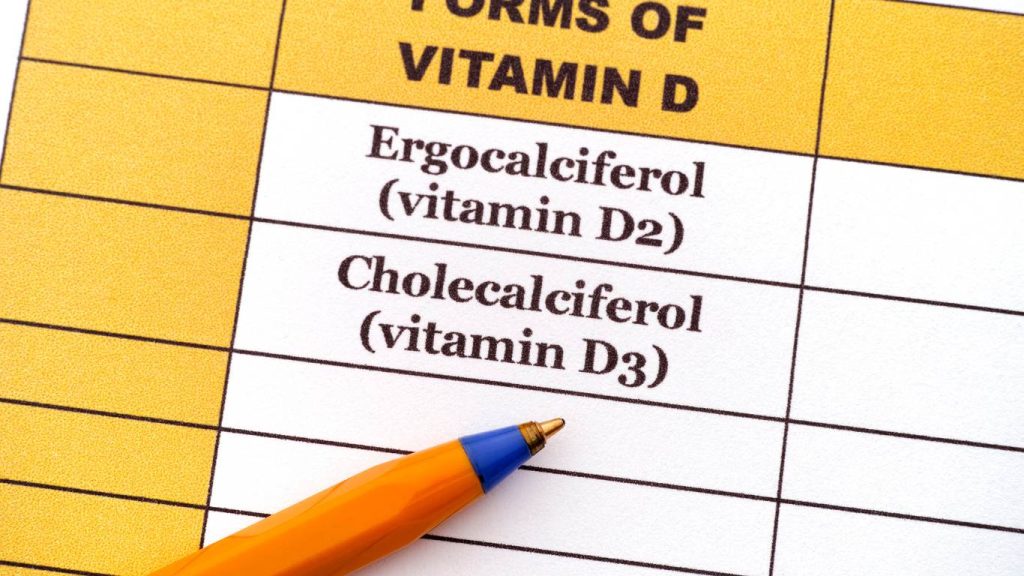 Types of Vitamin D 