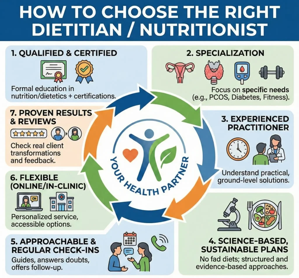 How to Choose the Right Dietitian / Nutritionist 