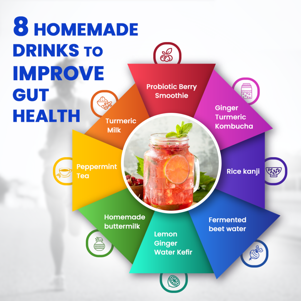 8 Homemade Gut Health Drink That Can Contribute To A Healthy Gut