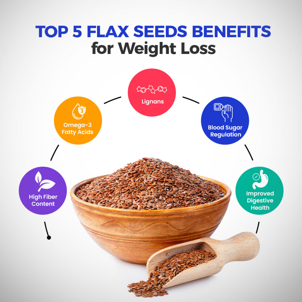 Top 5 Flax Seeds Benefits for Weight Loss