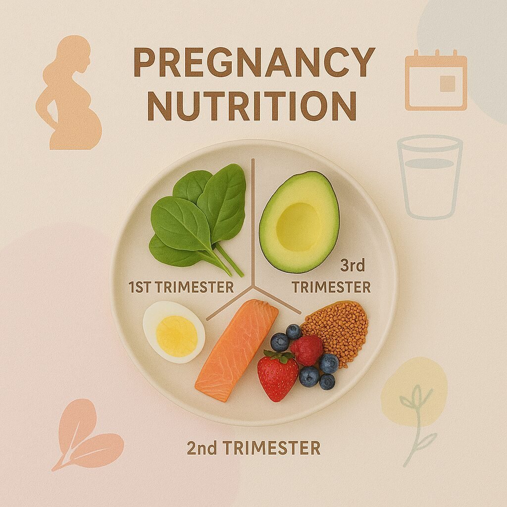 Pregnancy Nutrition Plan for a Healthy Baby – Month-by-Month